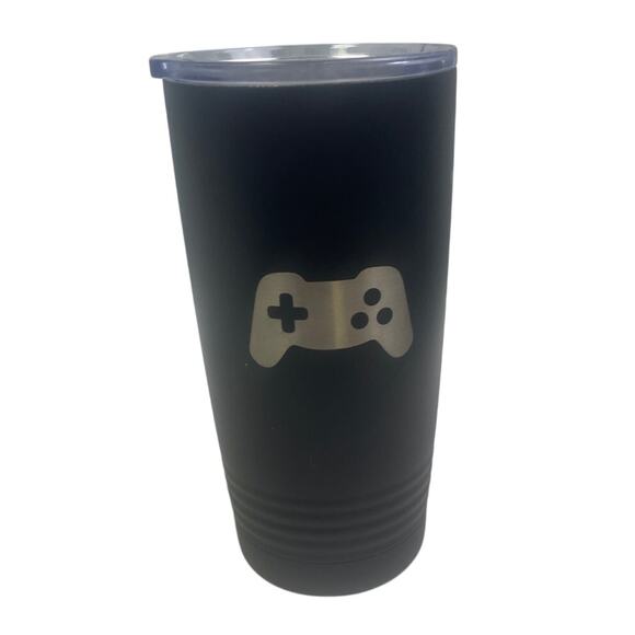 Polar Camel Stainless Steel Nintendo Video Game Controller Tumbler Cup w Lid - Picture 1 of 3